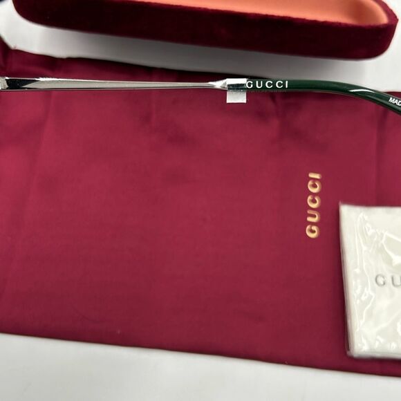 Men’s Gucci aviator gun metal sunglasses - Picture 6 of 7